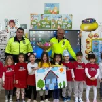 Bursa Gemlik’te miniklere trafik bilinci aşılandı