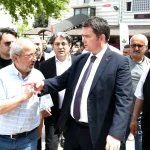 Bursa Osmangazi’de Başkan Aydın Güneştepe sakinleriyle buluştu