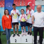 DOSD Meram Spor Kulübüne madalya yağmuru