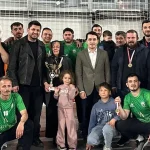 Düzce Yığılca’da kurumlar arası voleybolda ahde vefa