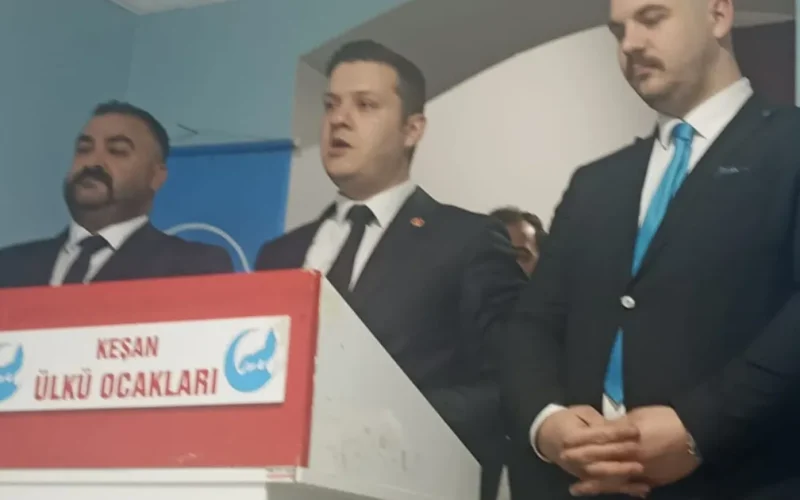 Edirne’de Keşan Ülkü Ocakları’nda görev değişimi