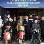 Kayseri Talas’ta engellilerin yüzünü güldüren tesis