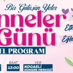 Kocaeli Büyükşehir’den annelere özel program