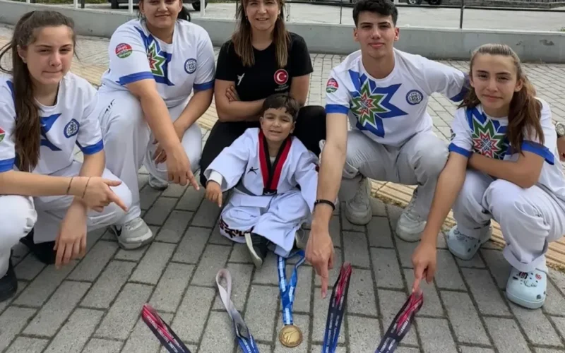 Muğlalı sporcular Yunanistan’da tarih yazdı