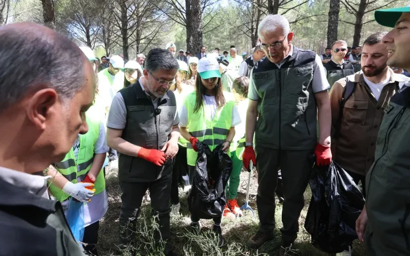Orman yangınlarına karşı eş zamanlı temizlik